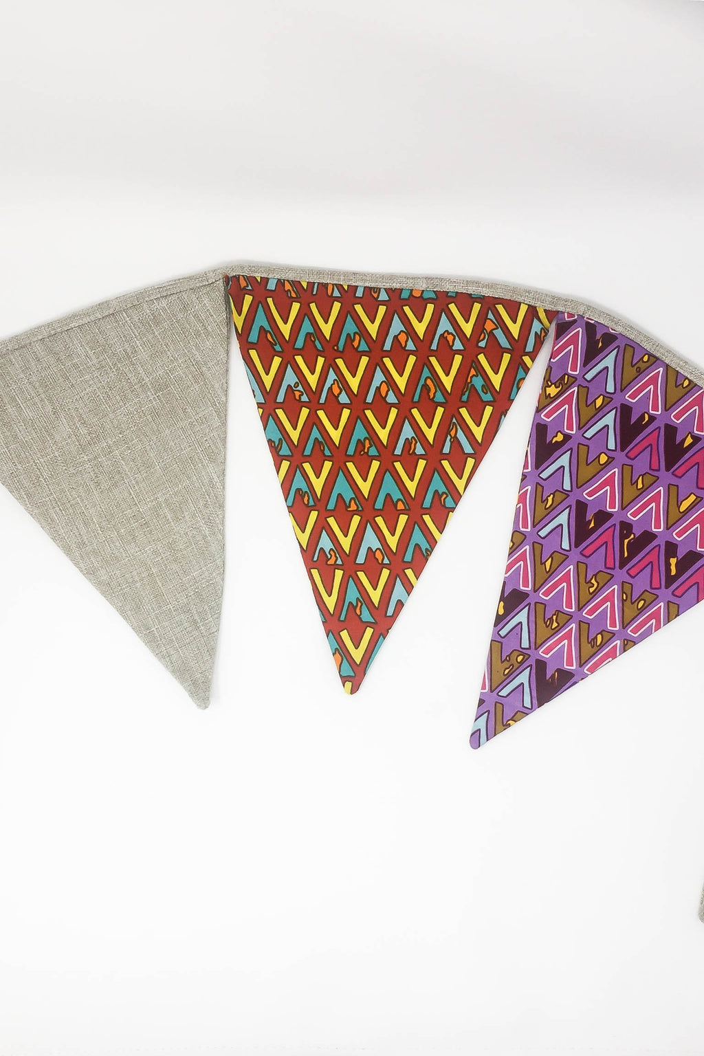 Umutako Bunting - Purple / Red